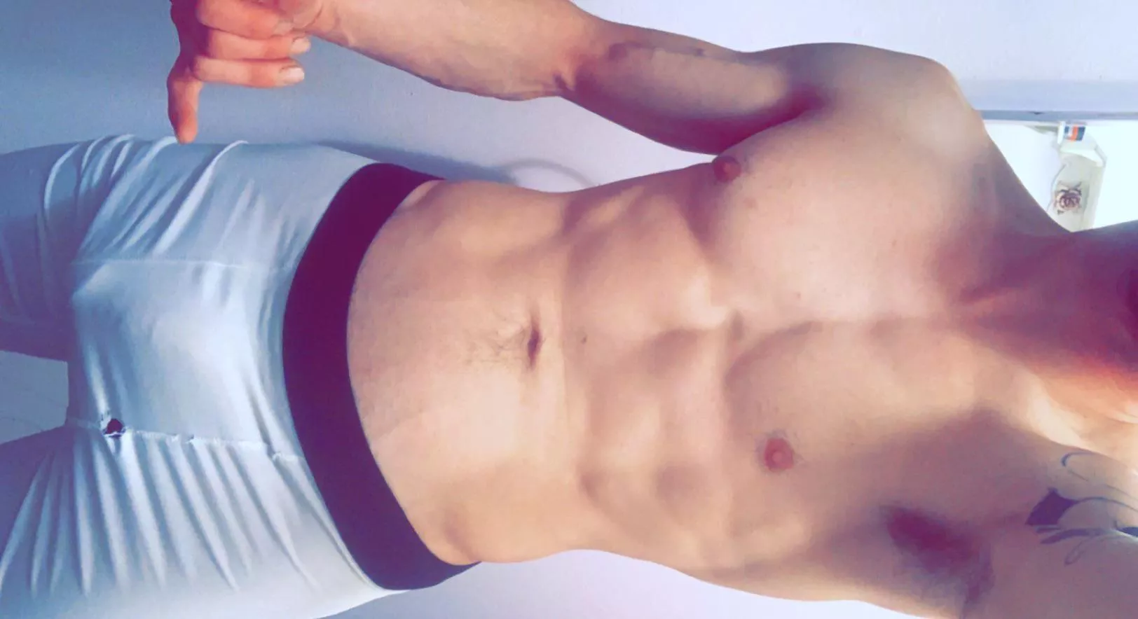 Bustin through my briefs . posted by FreakInDaSheit