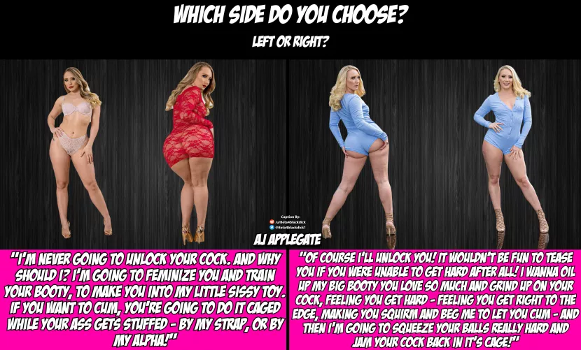 Choose your fate - Left or right? 🔒 by beta4blackdick