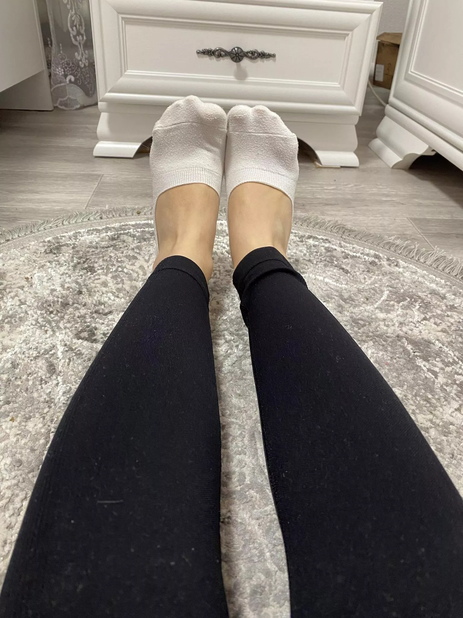 Do you like white socks? posted by Your_Emily