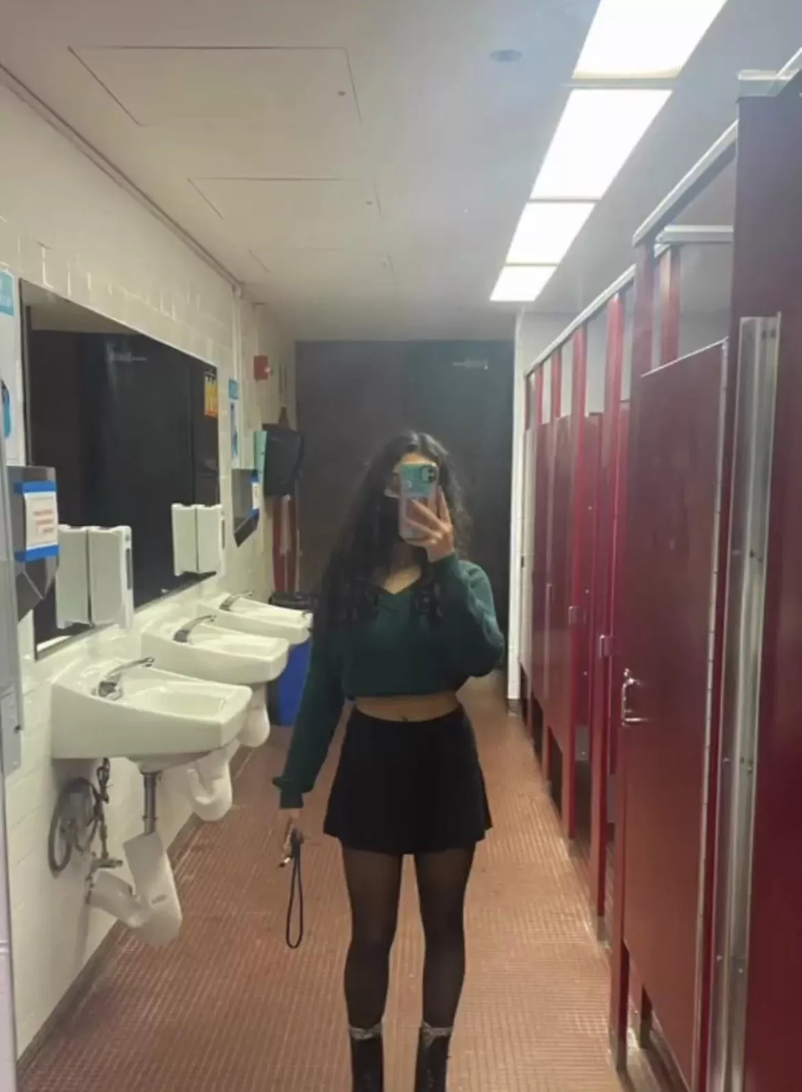 First time at school wearing fem clothing I got a lot of dirty looks but I thought I looked good posted by Tadior