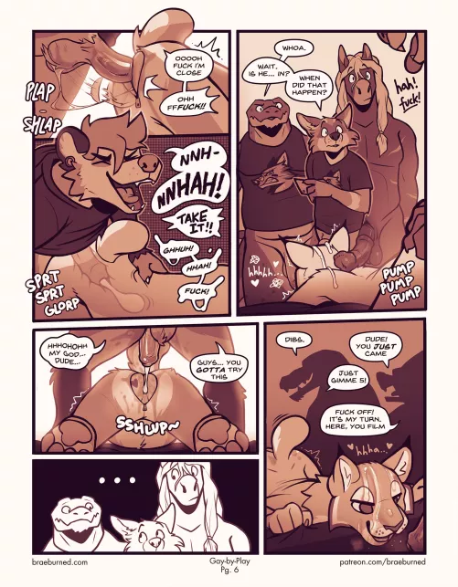 Gay by play 6 (Braeburned) by TangentYoshi