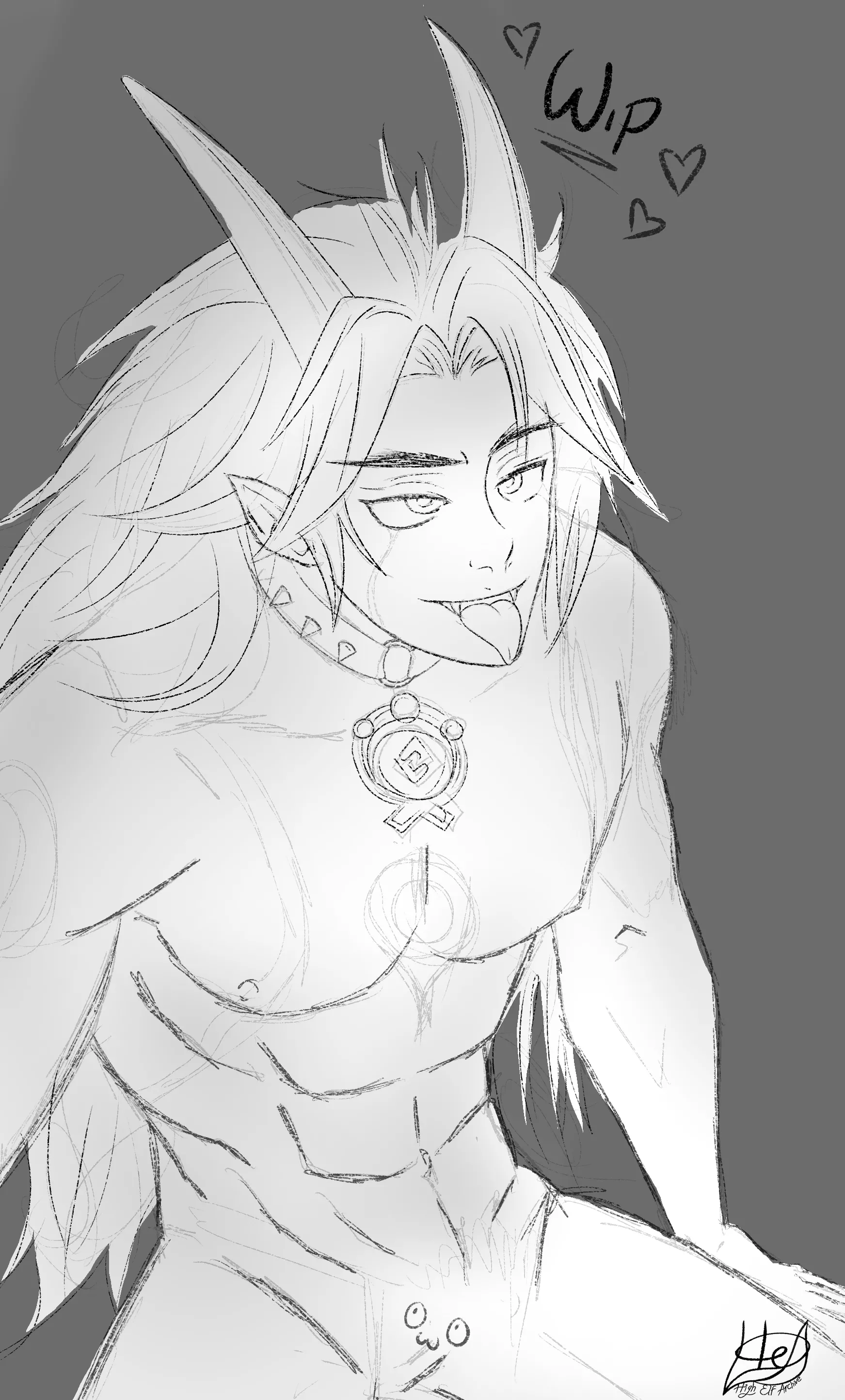 (Genshin Impact) Itto's Horns Are Good For Grabbing posted by highelfarchive