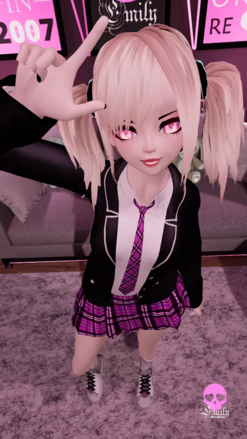 Going to bully you after classes😈 https://chaturbate.com/emyliveshow by EmyLiveShow