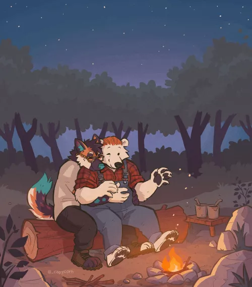 Illustration for someone on Twitter :) by _capycorn