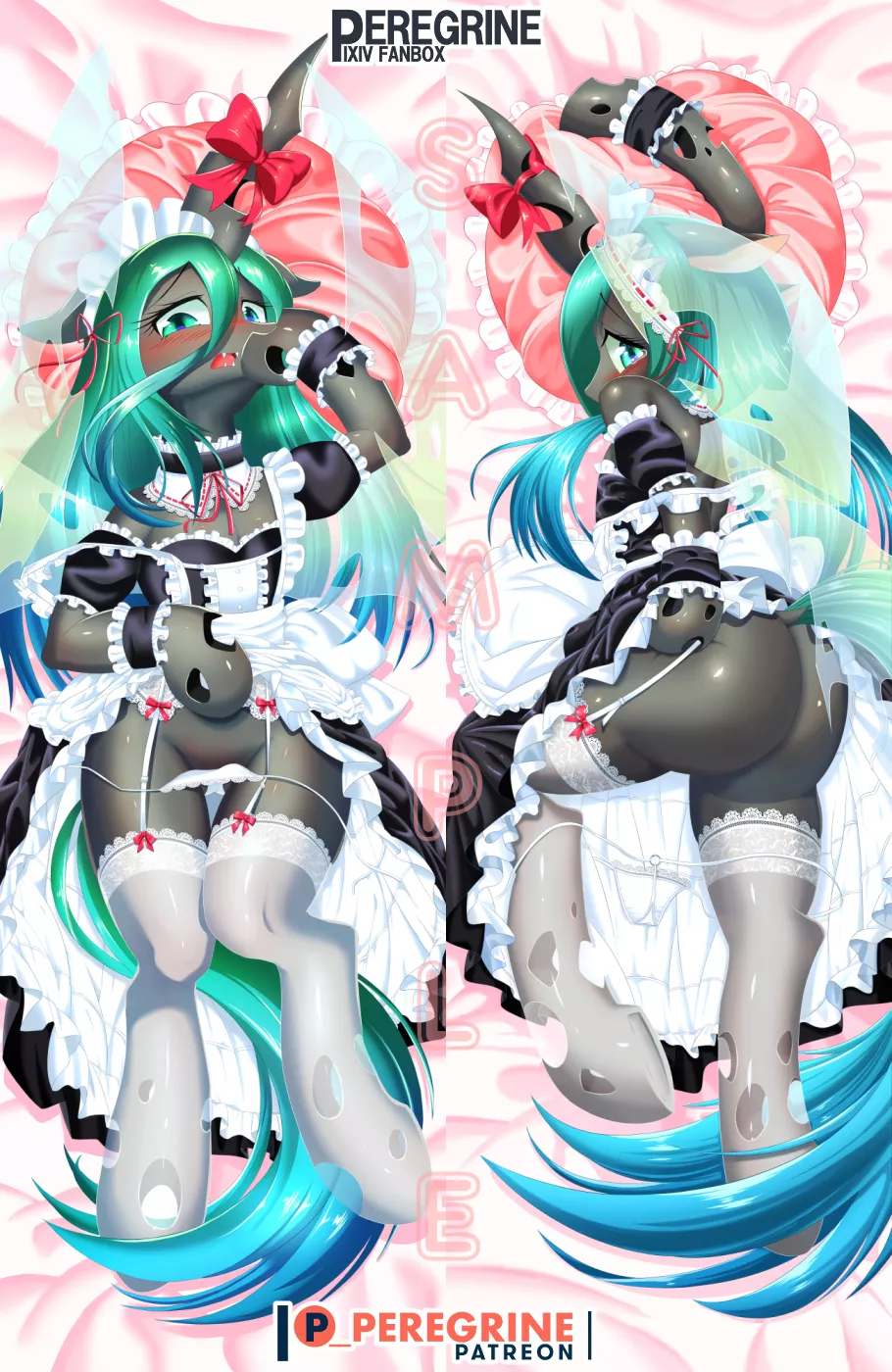 Maid Chrysalis (art by phoenixperegrine) posted by courier5995