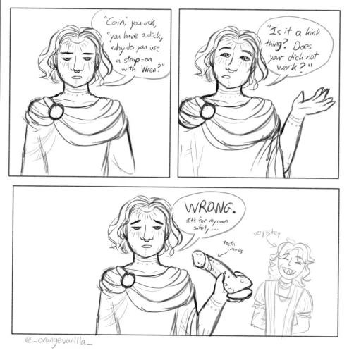 Mine and my partner’s characters from an upcoming campaign…I’m so excited for these weirdos by orangevanillasweetie