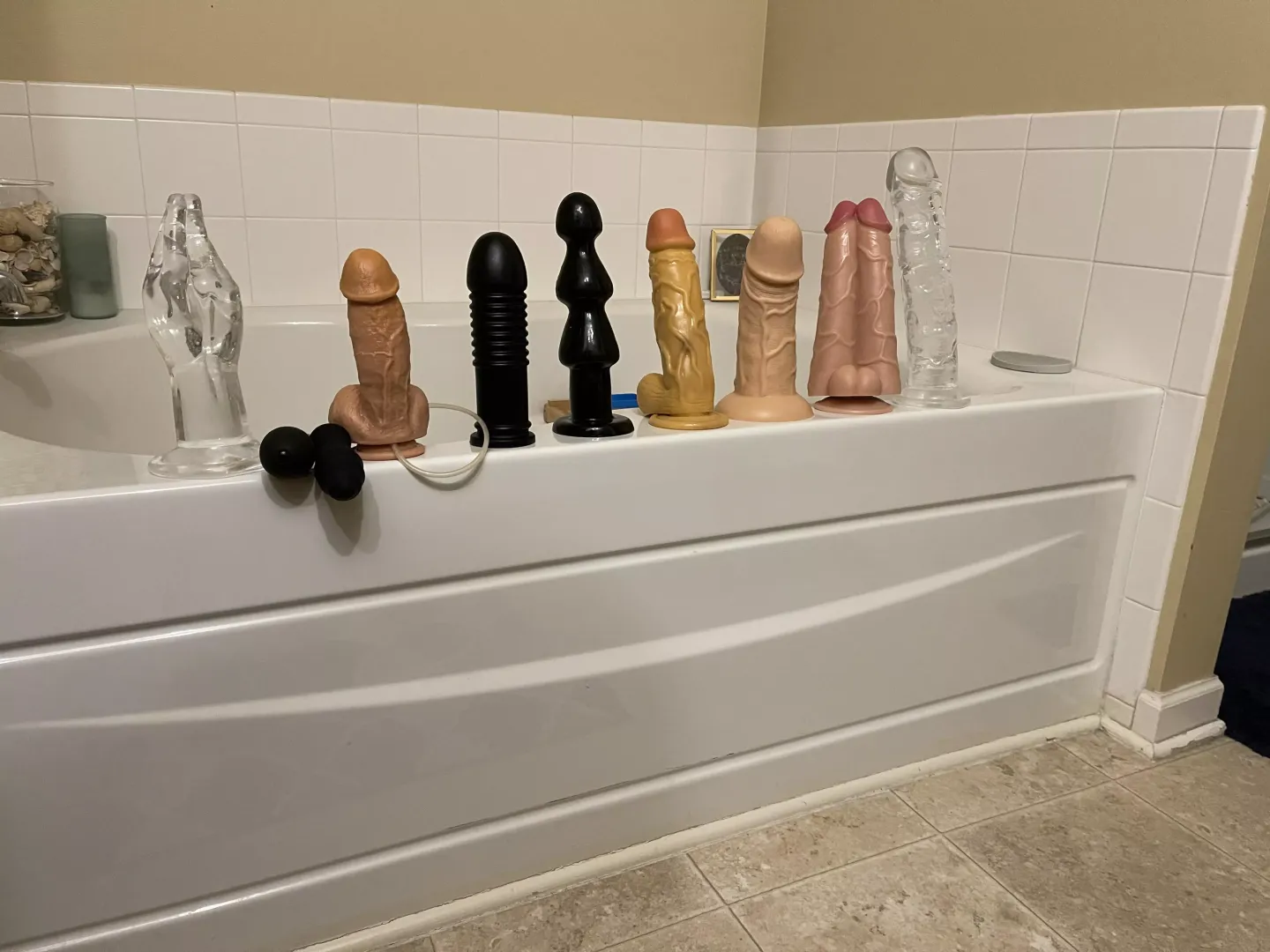 My collection of butthole altering toys 🥹🍆🍩 by stretchedloose4