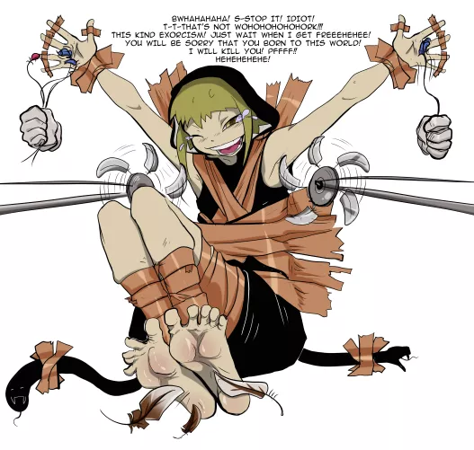 My Idea of Unusual Way of Exorcism by MonsterGirlsHideout