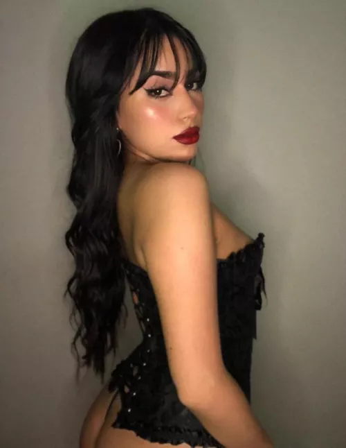 My new corset is so cute :) by Latinagoddess_21