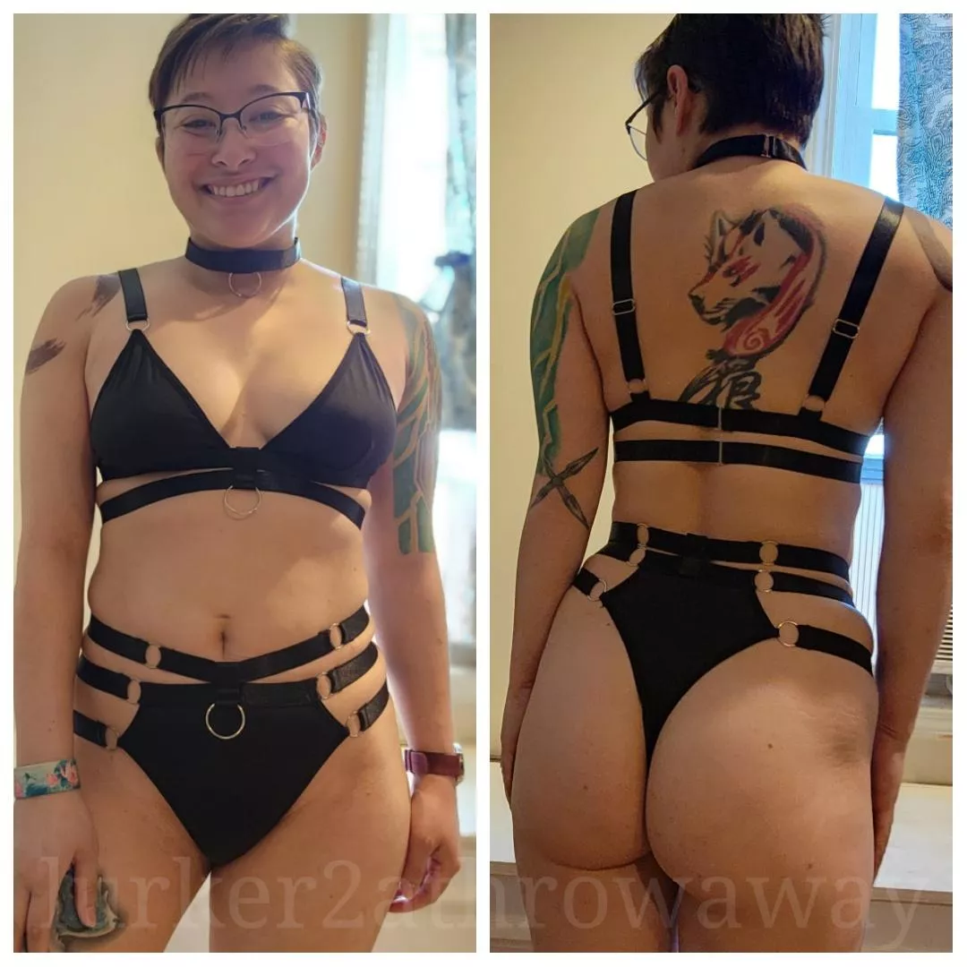 My newest lingerie 💛 posted by lurker2athrowaway