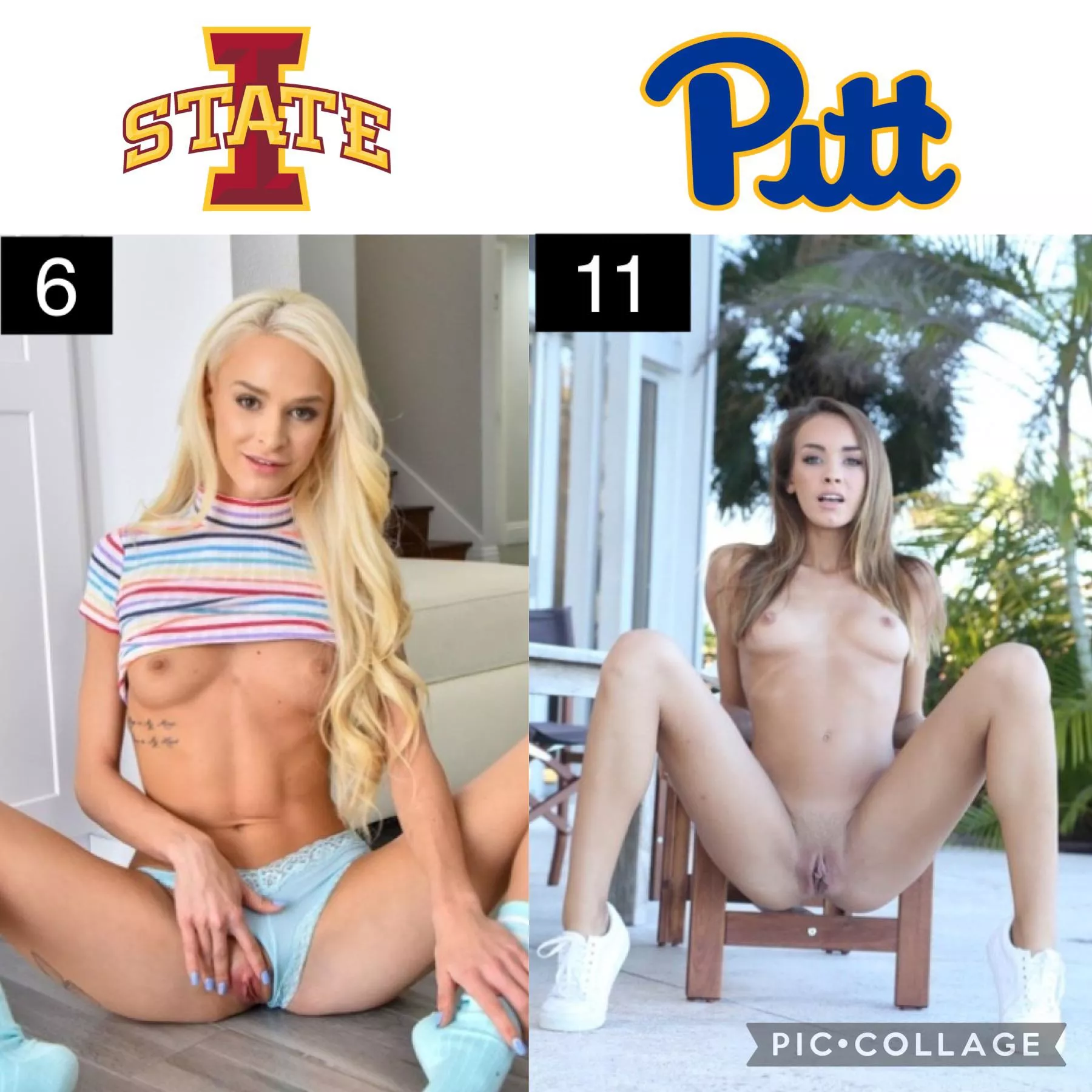 Pornstar March Madness: Round of 64 [Emma Hix] vs [Charity Crawford] posted by Suspicious-Eagle9537