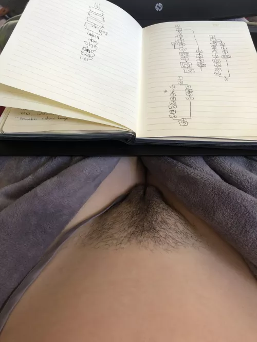 Pussy out when studying. It's the law now. by Omphidian