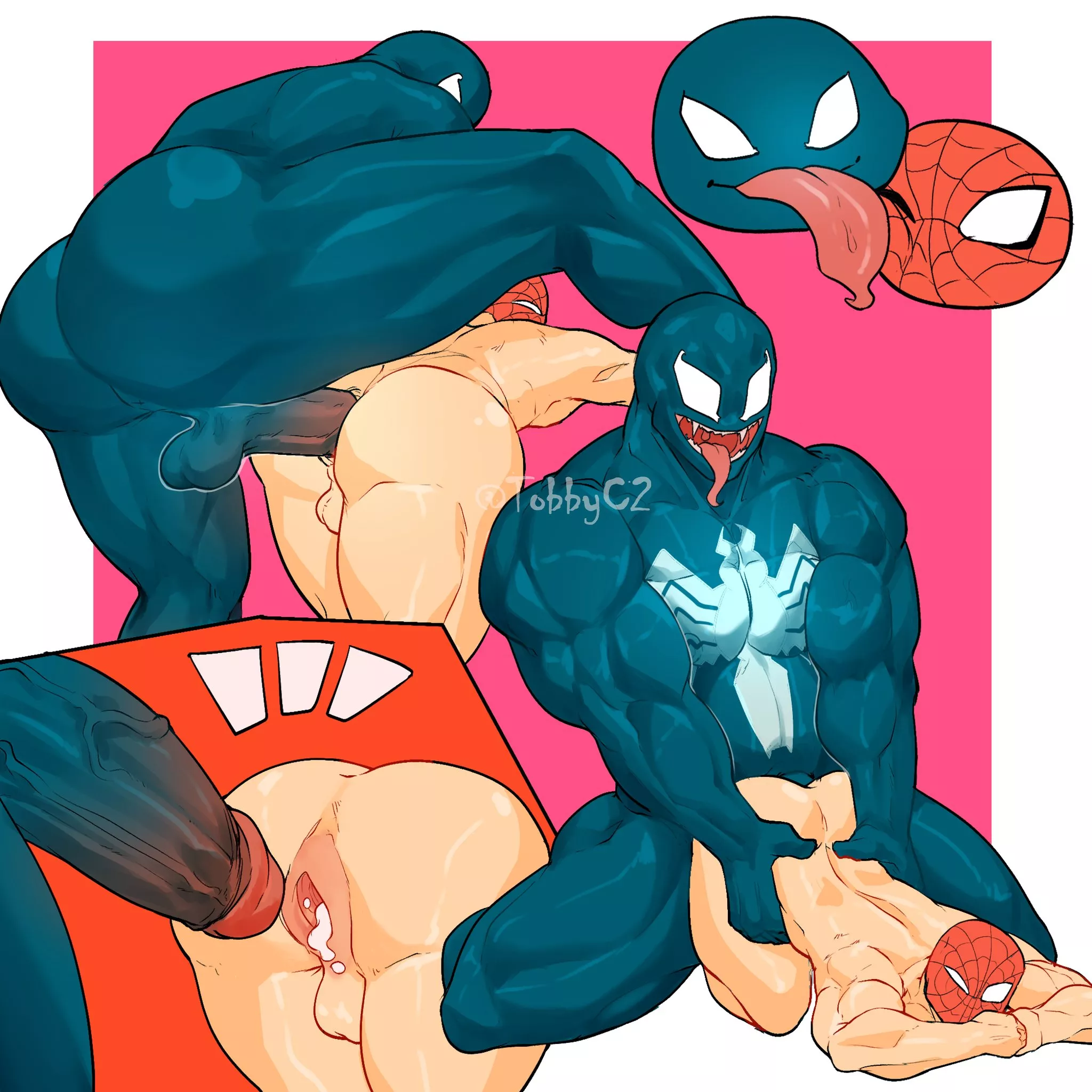 Railed by Venom [Spider-man] posted by oh_bollocks_
