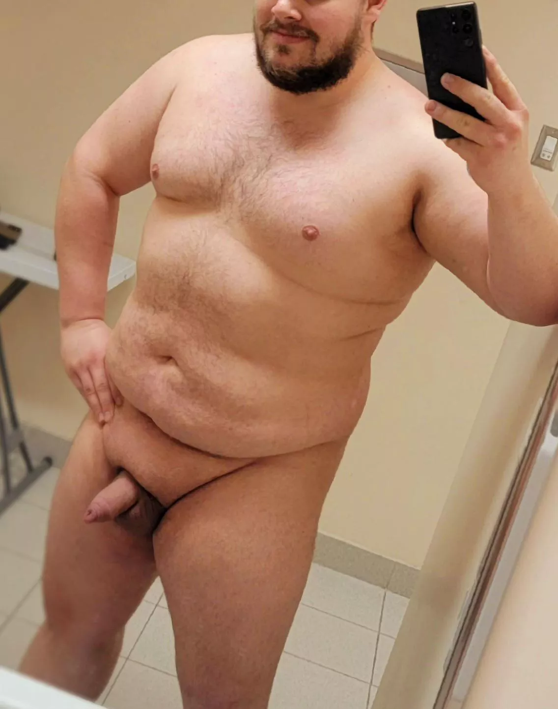Sadly I've put some weight back on. But I hope someone out there likes me posted by BIgNudeDude