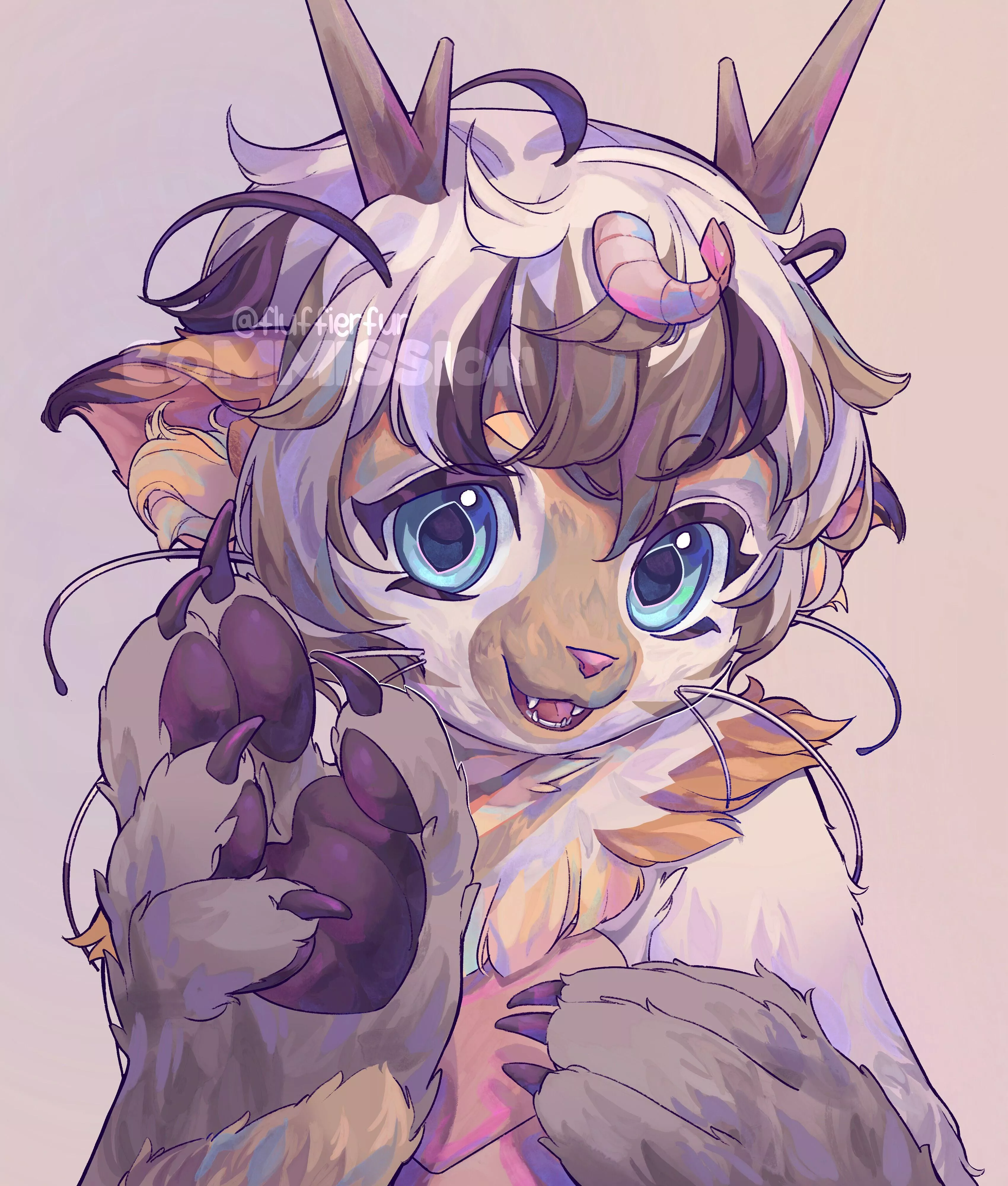 shrimpy kitty dragon! posted by dandelionofluff