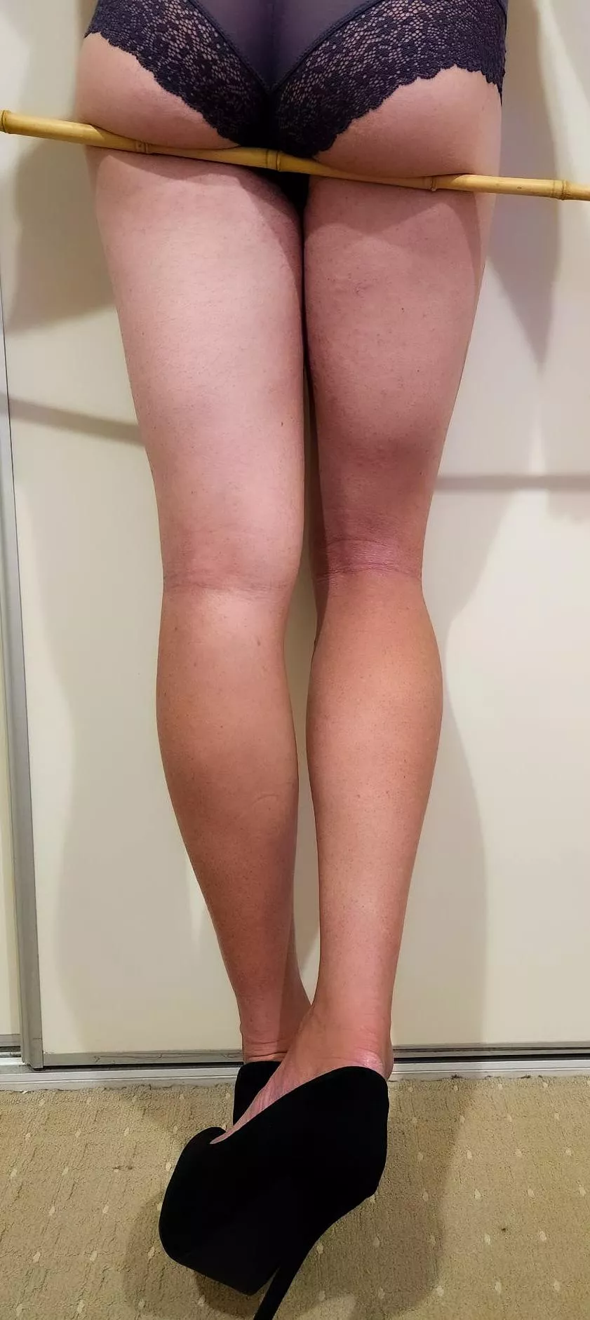 Sir? Can you show me how you use the cane? 🥵😘 posted by SkirtsNylonsHeels