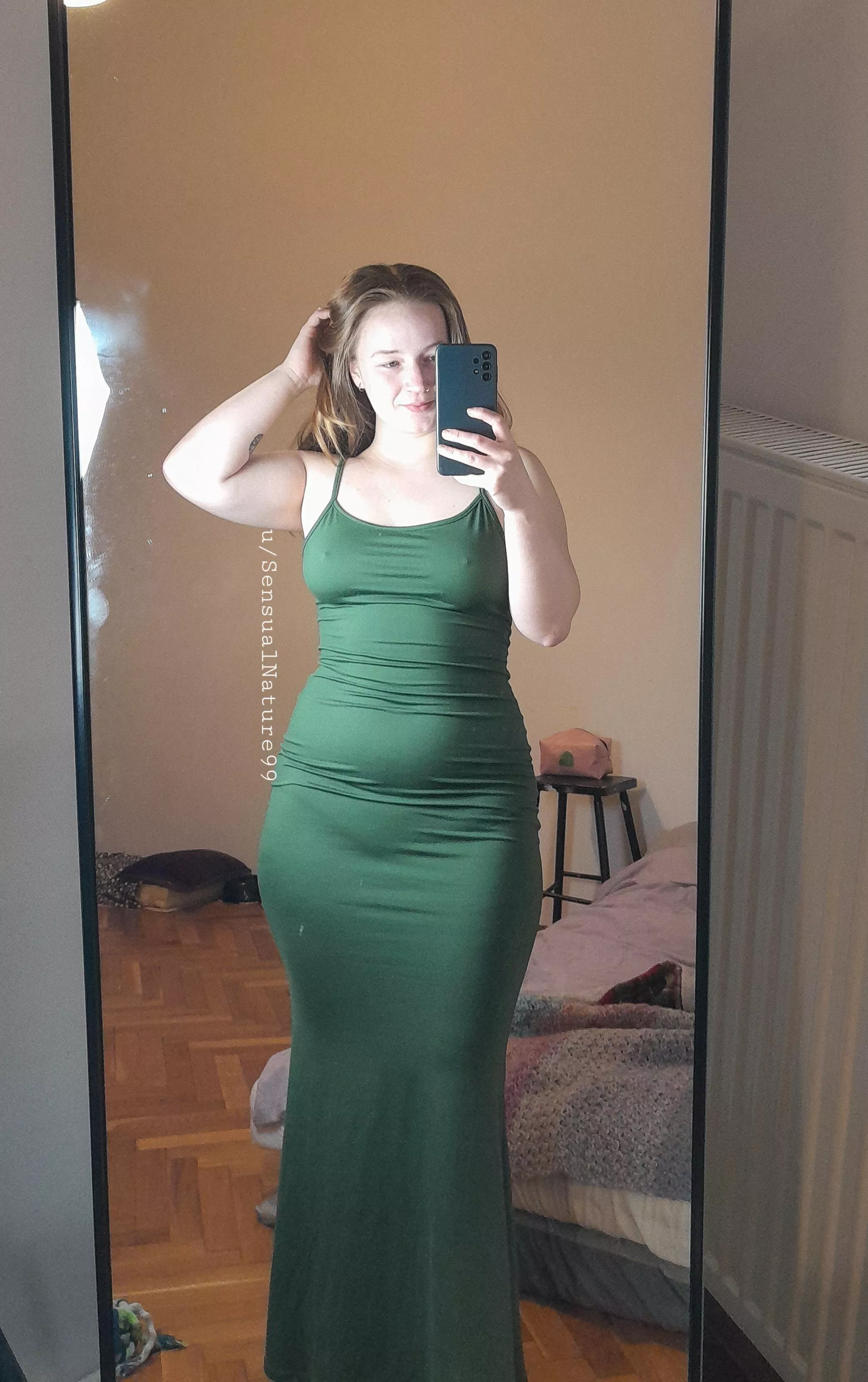 The perfect dress to show off my pokies posted by SensualNature99