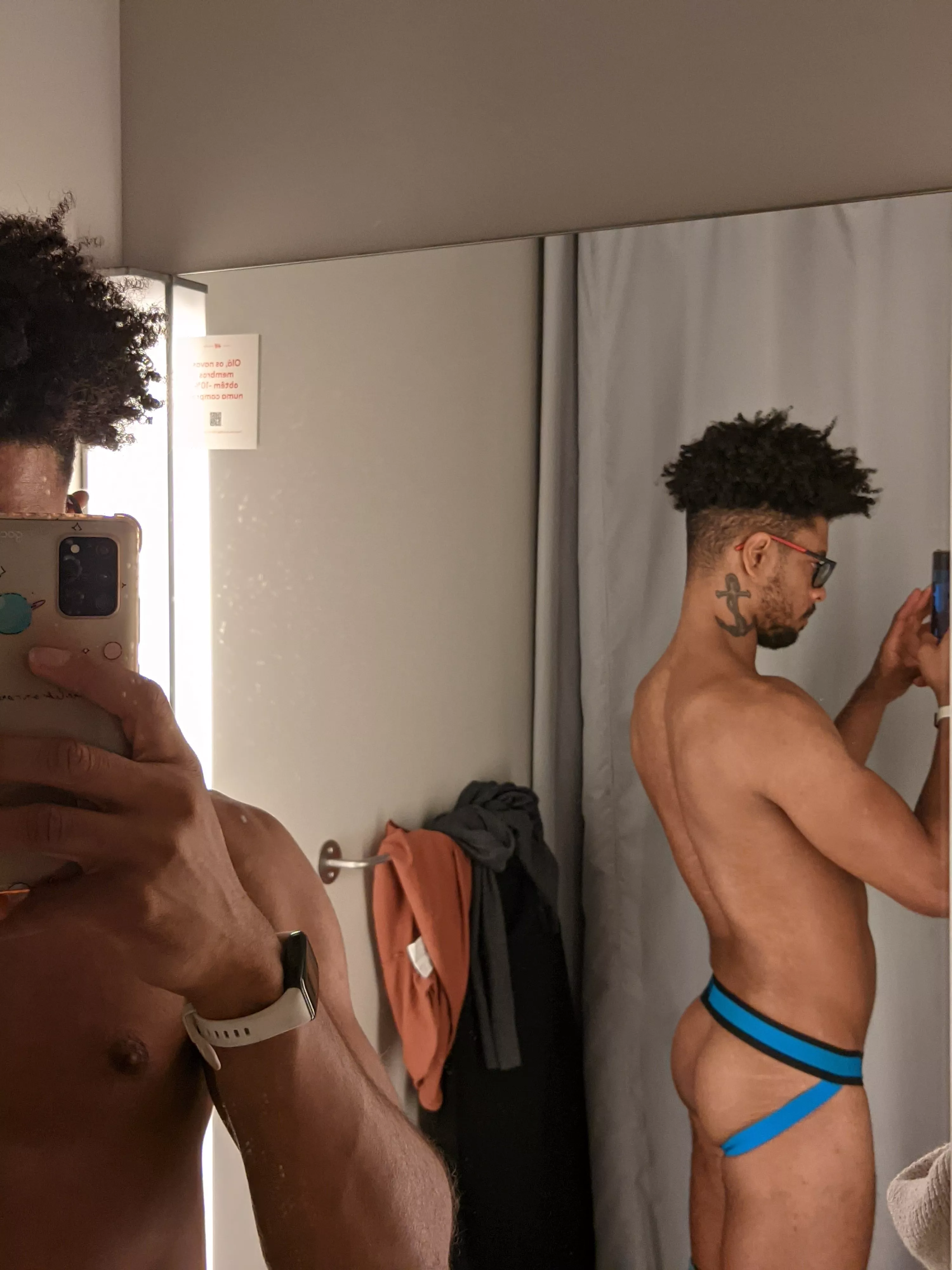 Trying some clothes posted by crpff92