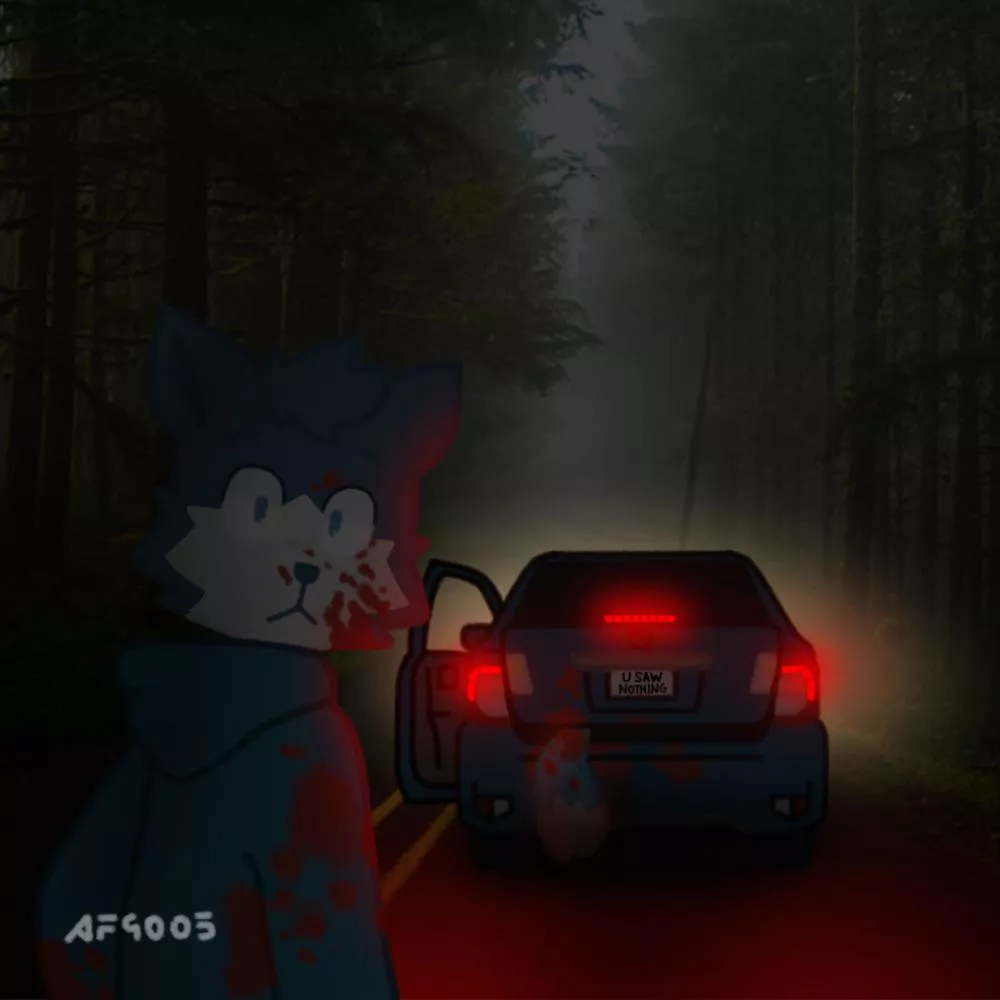 U saw nothing, alright?.... posted by AF9005