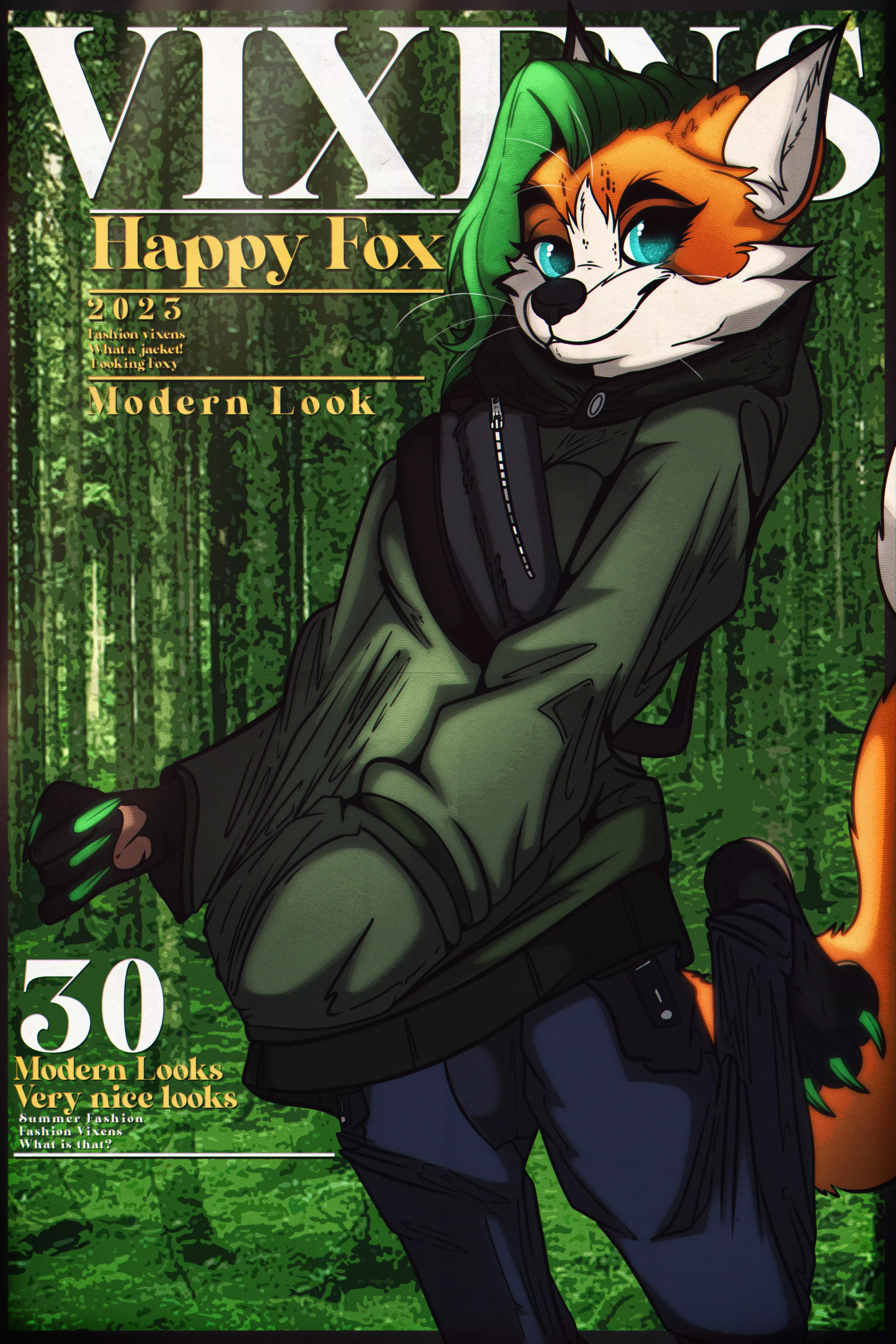 Vixens Cover (Art by me: 0l-Fox-l0) posted by 0l-Fox-l0
