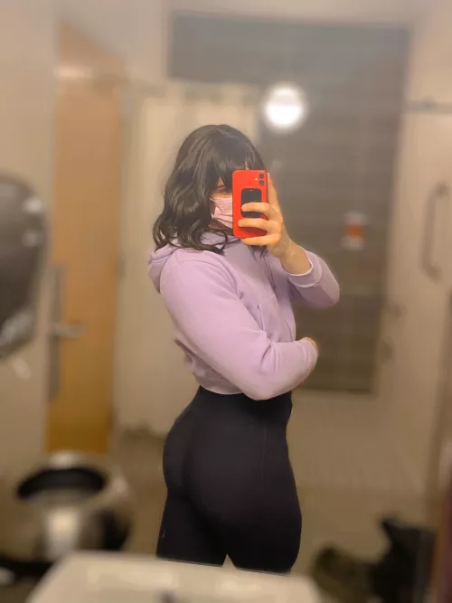 What would you say if you saw me at the gym? by maddi_crossdresses