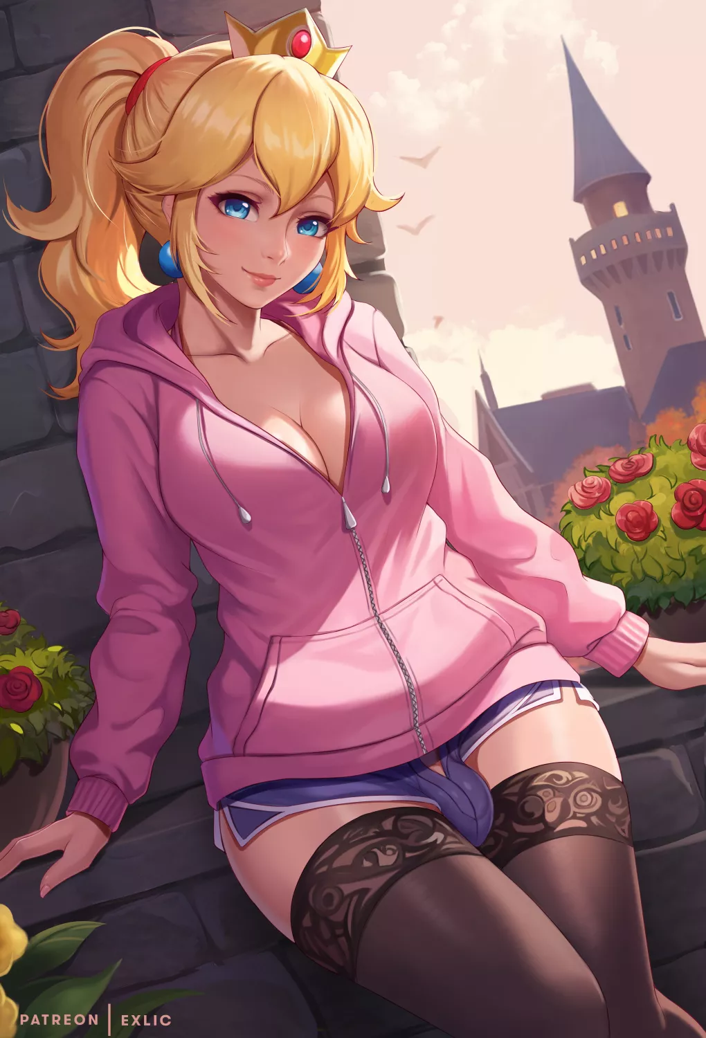 Casual Princess Peach (Exlic ) [Mario] posted by sequence_string