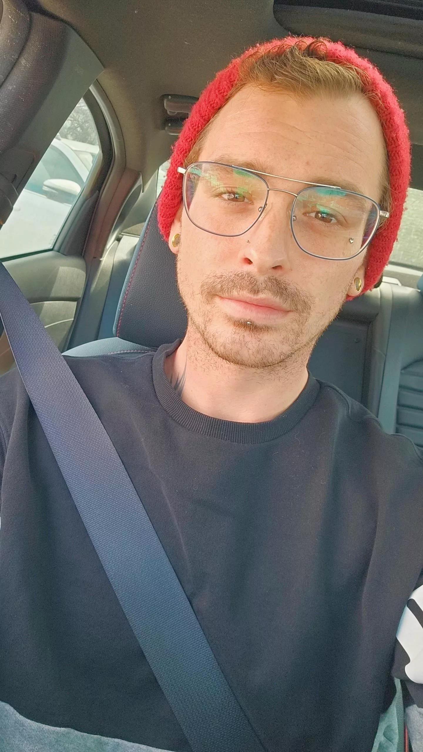 Drive thru selfies are a thing... right? 😎✌️ 20 nuggets and 2 hot fudge sundaes please... and don't forget the honey 😱 posted by Marybethsmoon