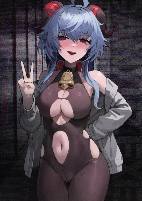 Ganyu [Genshin Impact] by CheetahSperm18