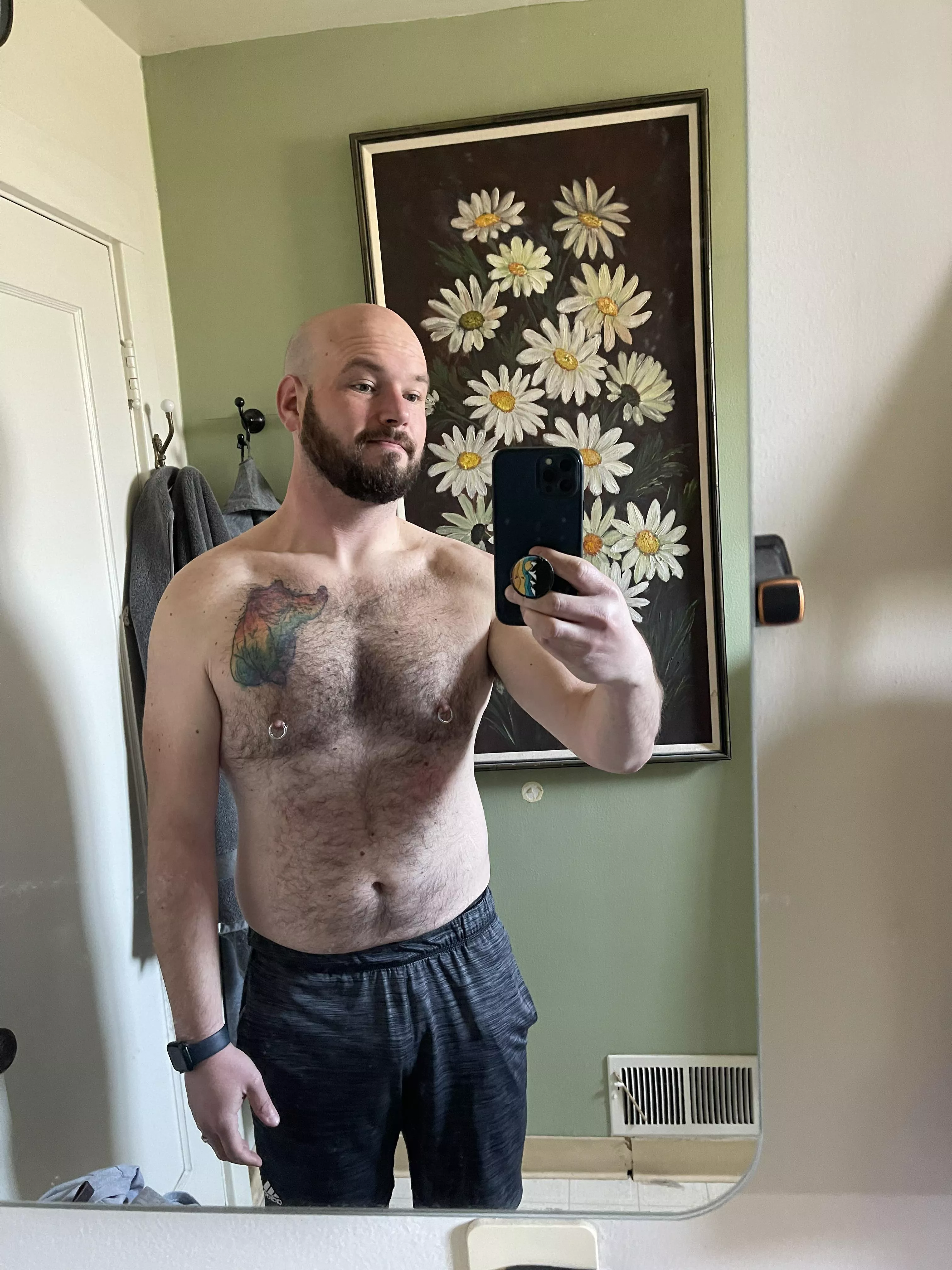 Getting a little more definition in the chest, still got work to do on the tummy posted by CoreyB105