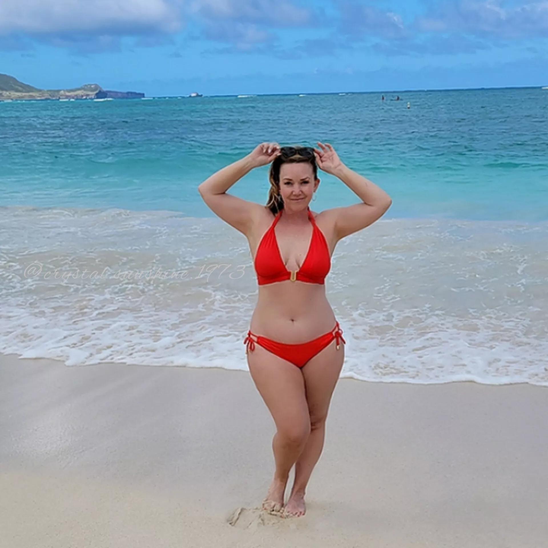 I hope I'm not too curvy for a bikini [F49] posted by Crystal_Sunshine_