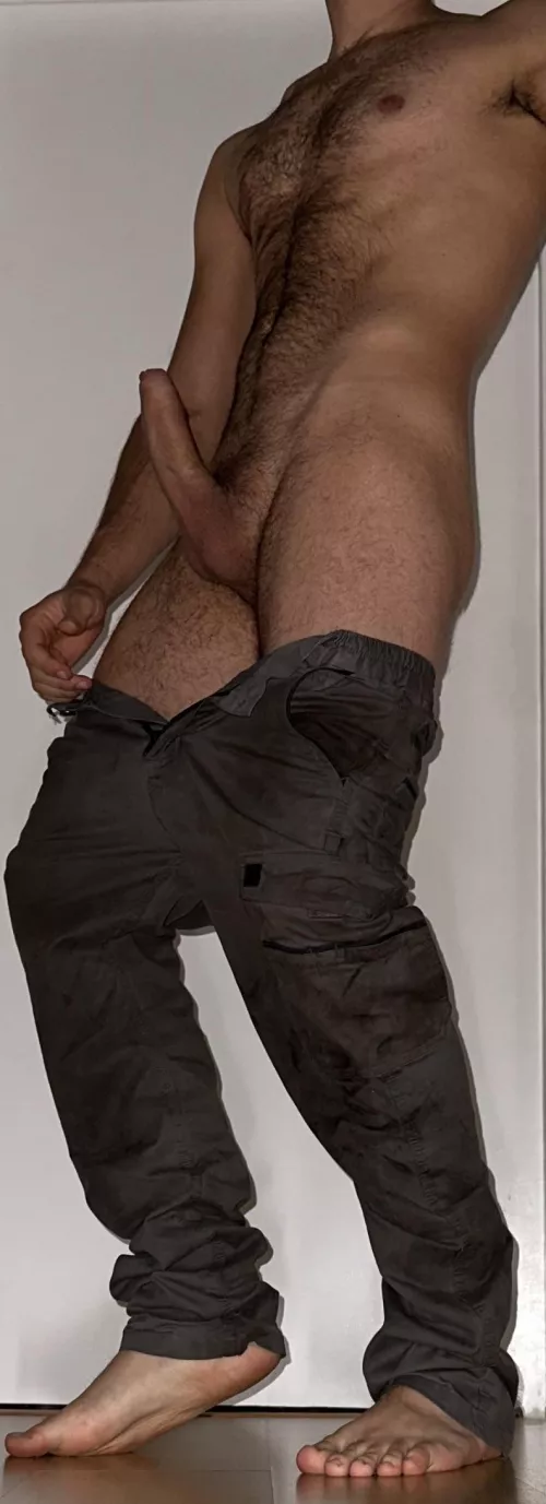 In my work pants. by Ixion228