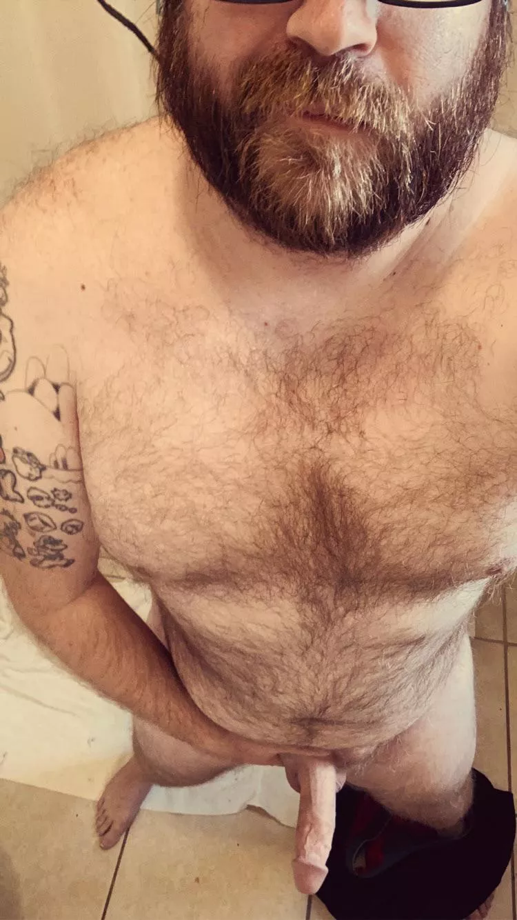 Just before hopping in the shower. Wanna join? posted by Slibberingdingle