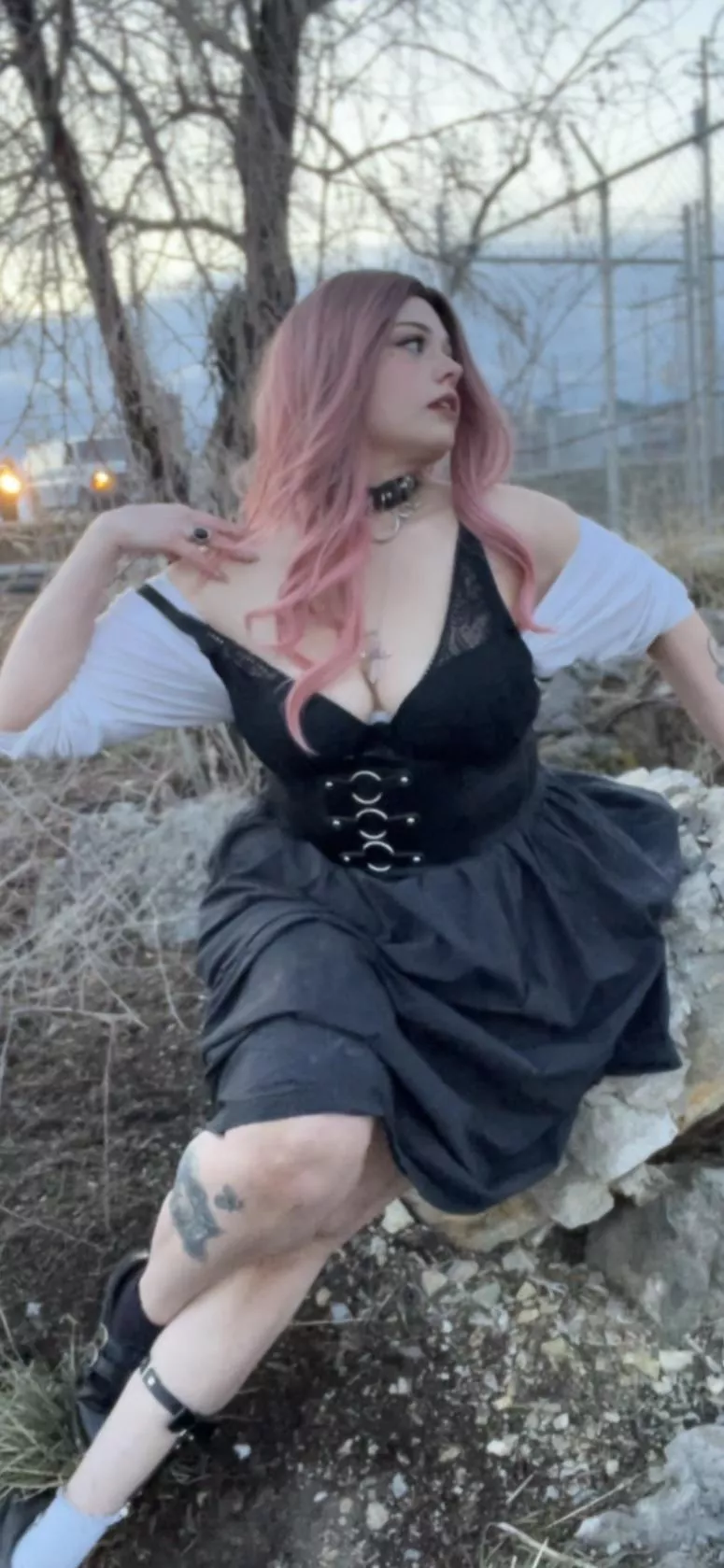 Oh no my boobs are about to fall out! 🤍🤤 posted by seasonofeve