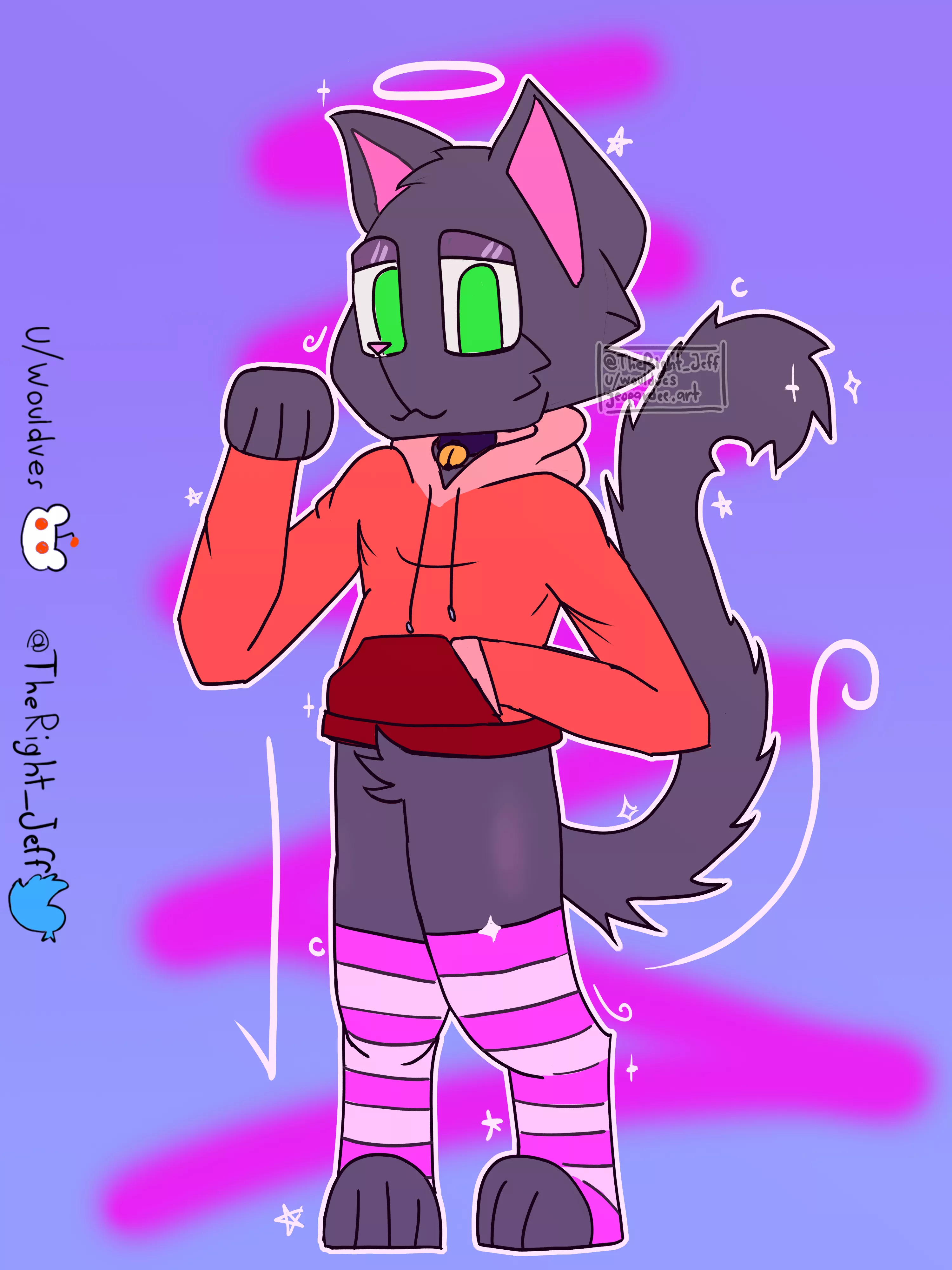 [Q] Art for my bf❤ @ThatHispanick2 on twitter ( art by me @TheRight_Jeff on twitter ) posted by wouldves