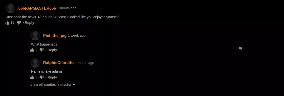 R.I.P posted by Johny_Richards