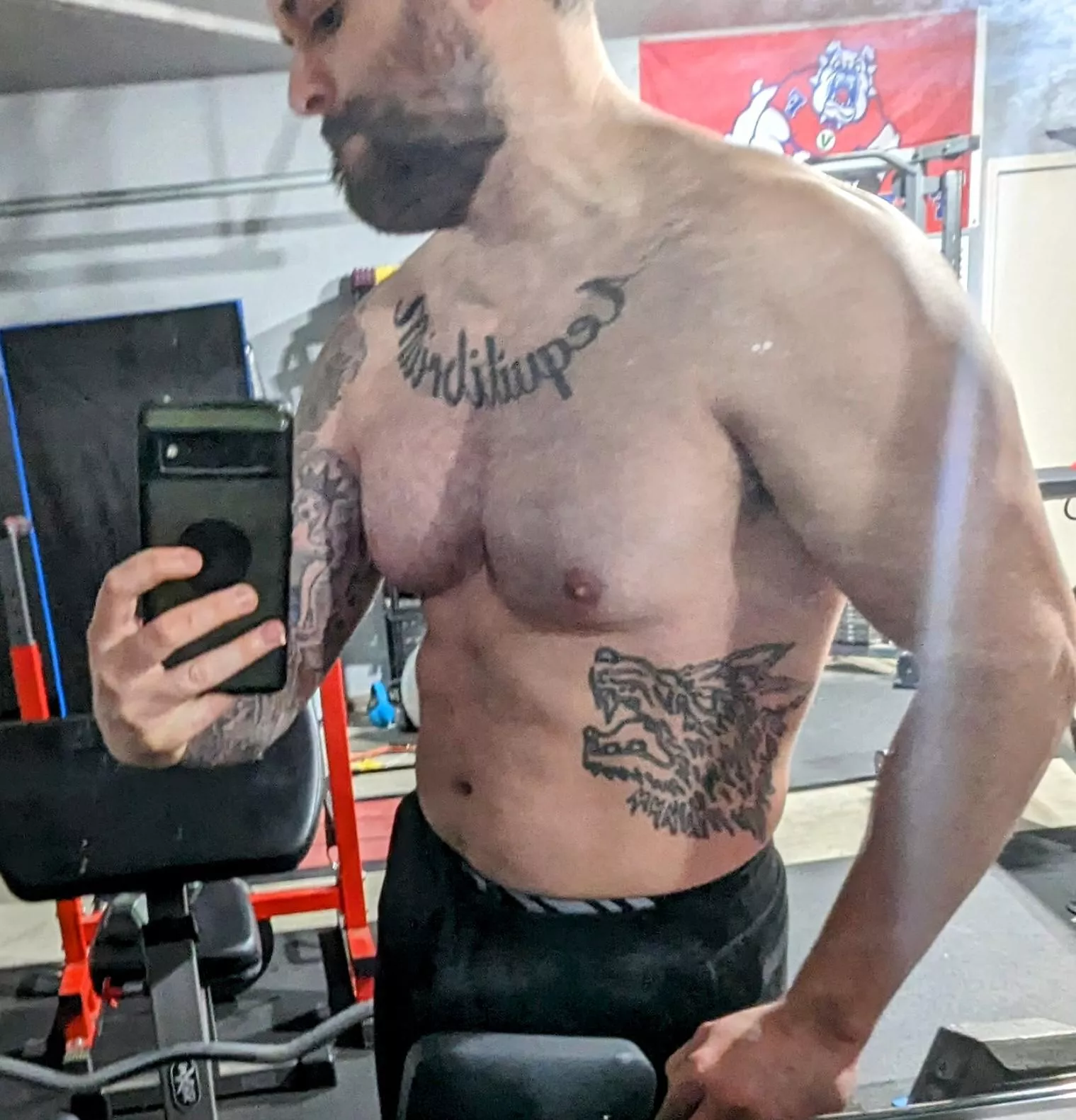 Side profile, how's my progress? posted by clovis_throwaway