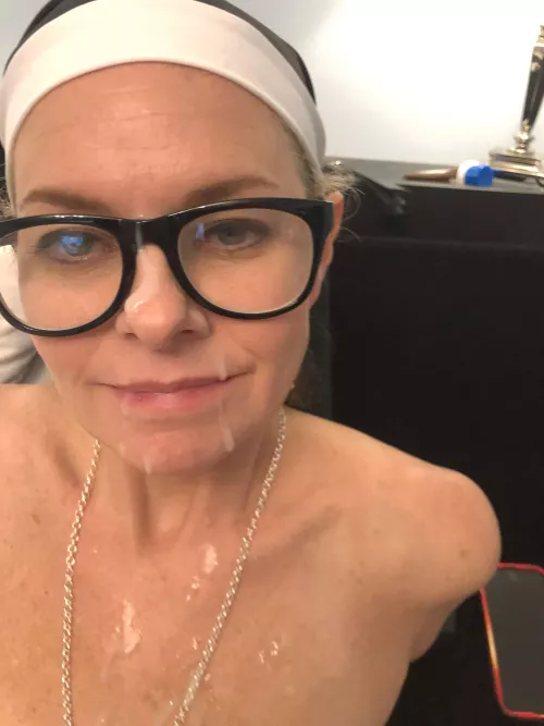 Some facial Nun cosplay by hotlegsplaytime