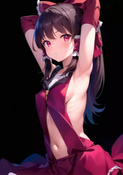 The most powerful shrine maiden by Kenngaru