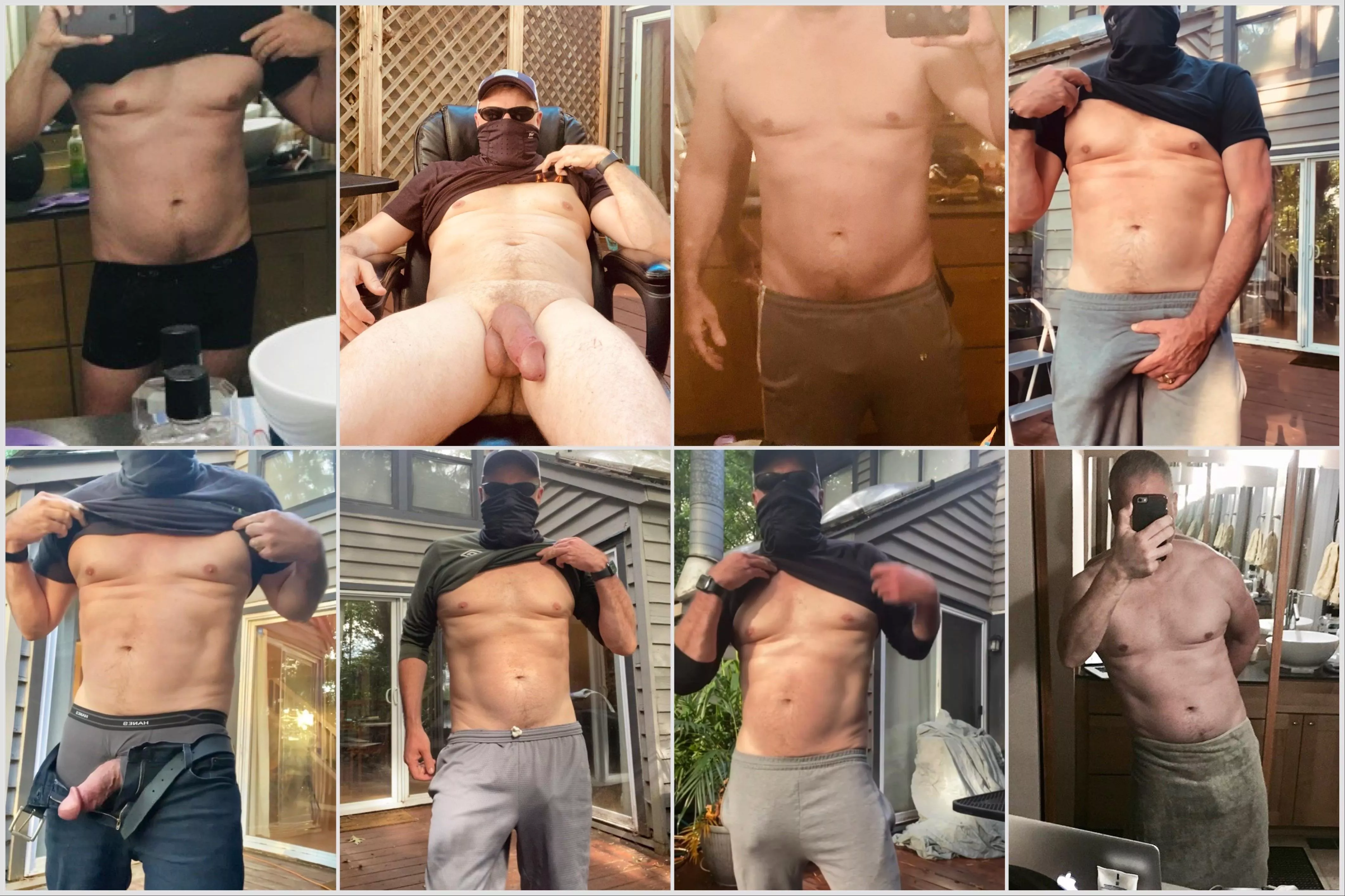 Told I don’t post enough shirtless so here’s an all-in-one recap. Cheers 🍻 [40s] posted by thick-white-duke