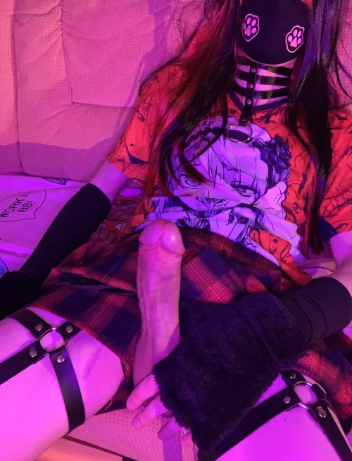 Wanna taste my girldick? by AveryLight22