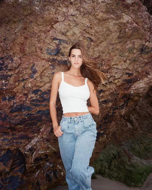 White Tank Top by JJFontaX