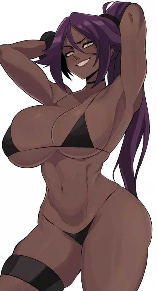 Yoruichi Shihouin In Her Bikini by RagnaTheBloodedge344