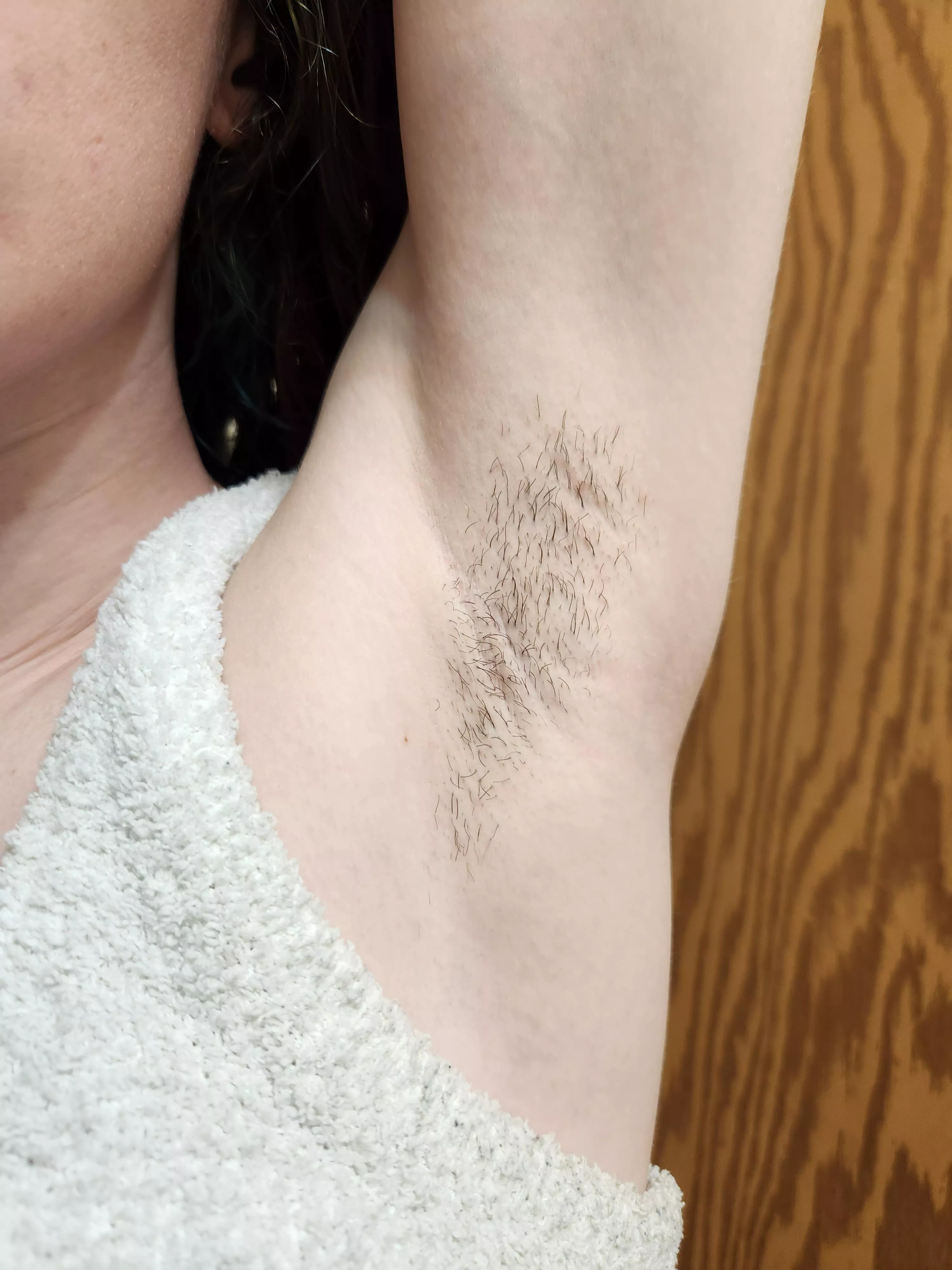 Your favorite female mechanic is back but she forgot to shave, will you still clean them? posted by thesexywrench