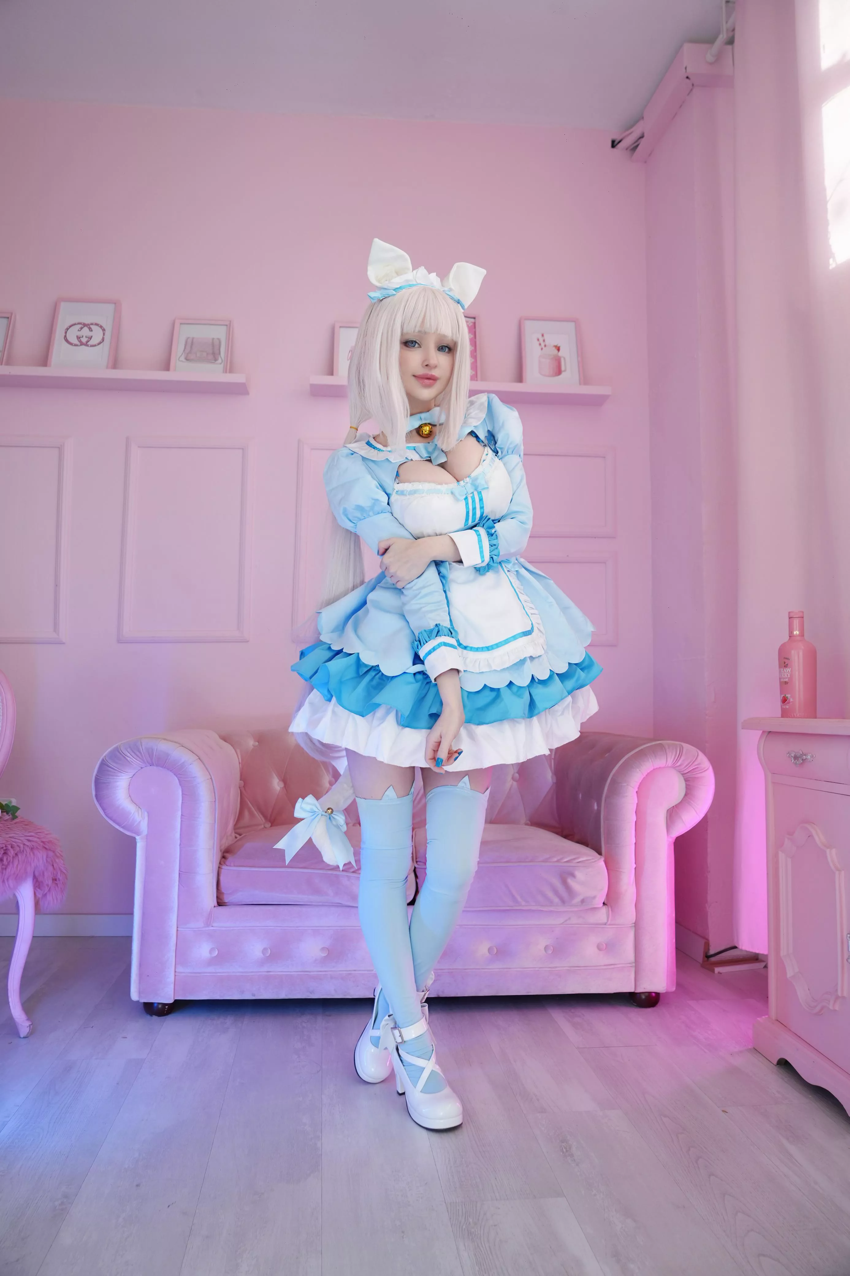 2 big scoops of Vanilla ice cream anyone? Vanilla from Nekopara by Hidori Rose posted by Hidori_Rose