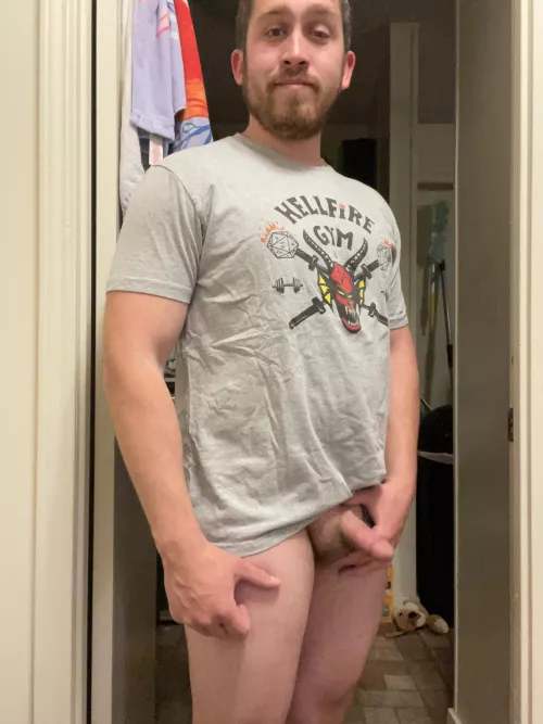 (30). Who likes my new gym shirt? by throw_7676