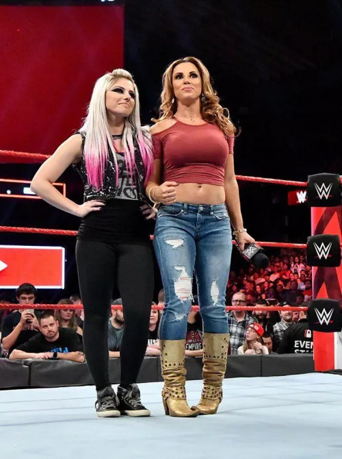 Alexa Bliss & Mickie James by Individual_Trainer_6