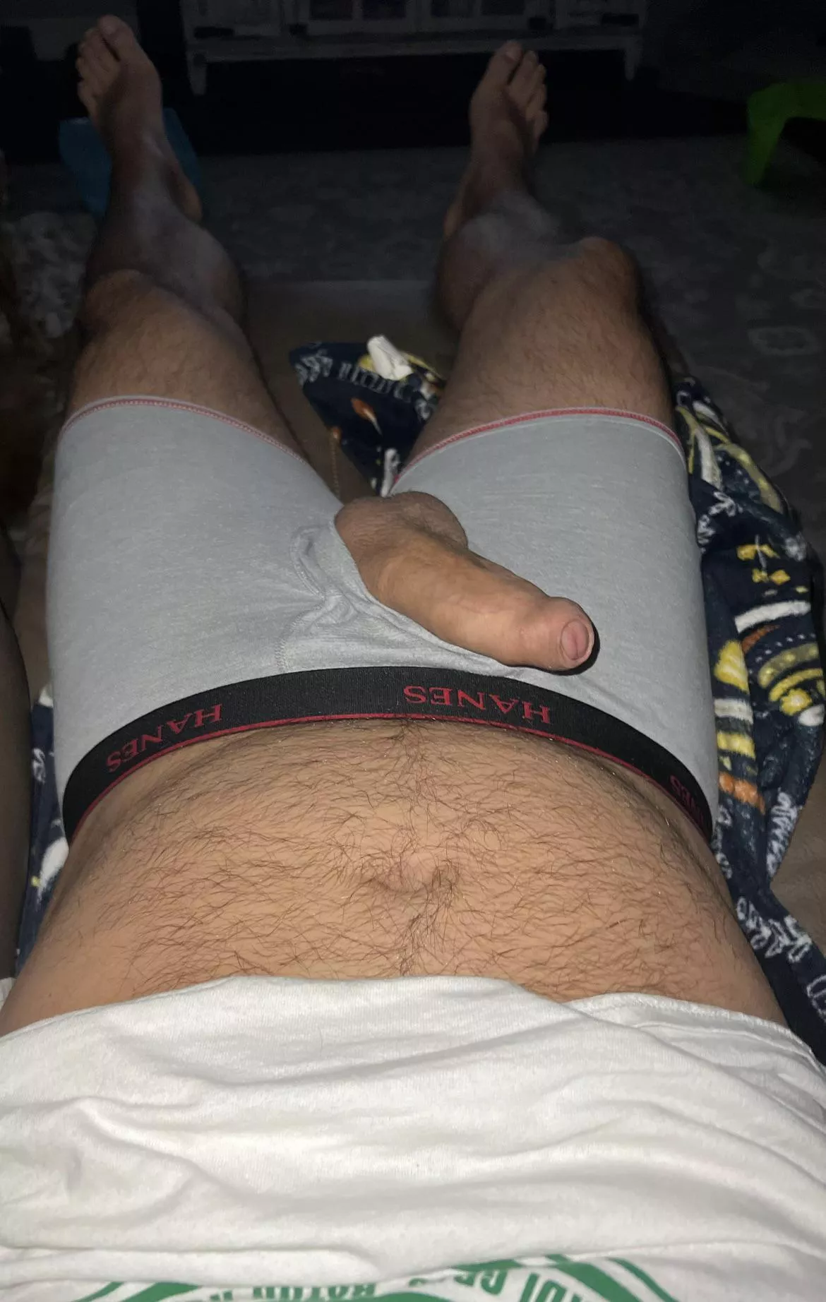 Anyone care for some uncut cock in boxer briefs? [35] posted by TheMarine0431