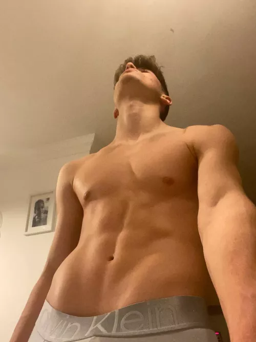 Calvin Klein looks good with my lean body! by leo-brooks