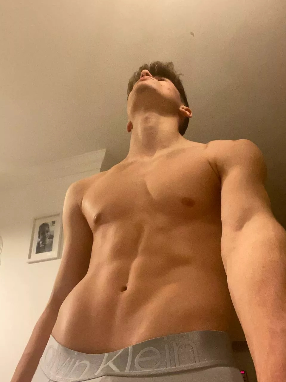 Calvin Klein looks good with my lean body! posted by leo-brooks