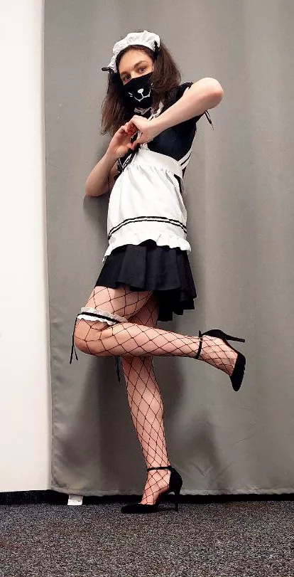 Can I be your maid for a while?❤️❤️ posted by style_without_labels